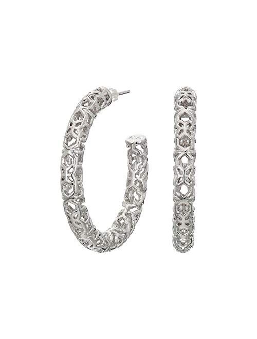 Kendra Scott Maggie 1.5" Hoop Earrings for Women, Fashion Jewelry