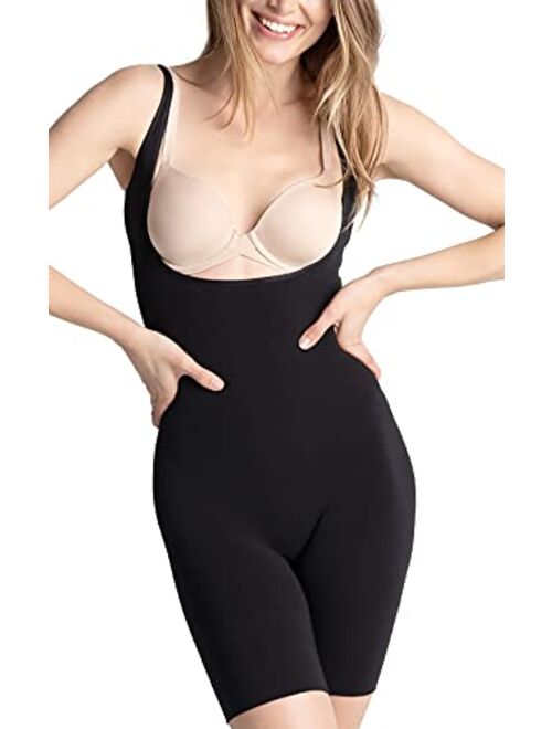 Yummie Women's Cooling Fx Wear Your Own Bra Shaping Singlet Bodysuit