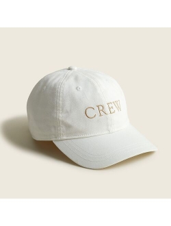 Limited-edition Crew baseball cap