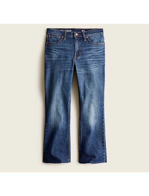 J.Crew 9" demi-boot crop jean in Lantern wash