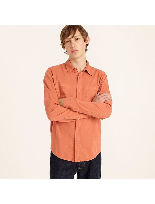 J.Crew Garment-dyed Harbor workshirt