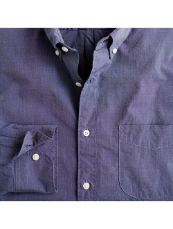 Secret Wash organic cotton poplin shirt