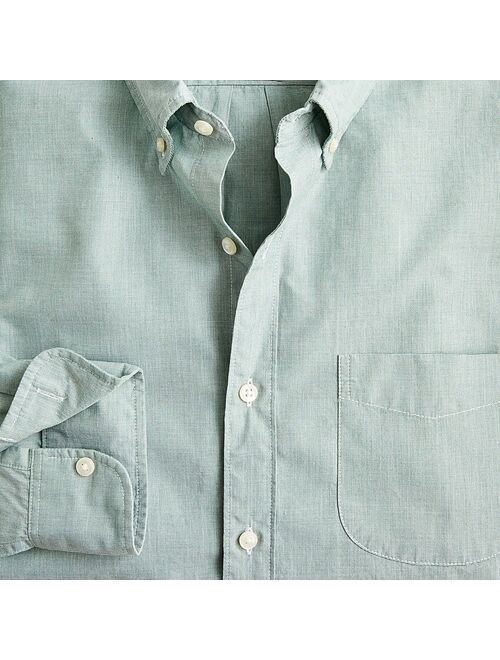 J.Crew Secret Wash organic cotton poplin shirt