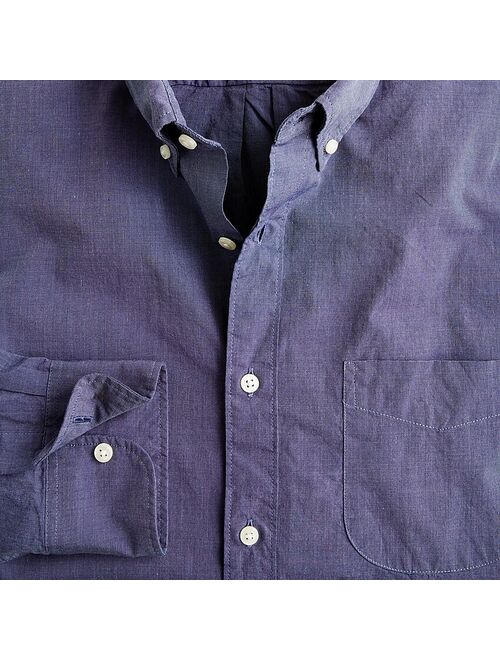 J.Crew Secret Wash organic cotton poplin shirt