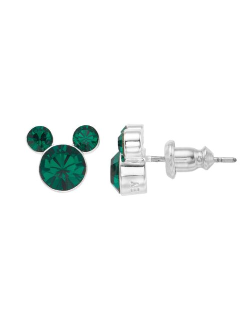 Disney ’s Mickey Mouse Birthstone Crystal Stud Earrings