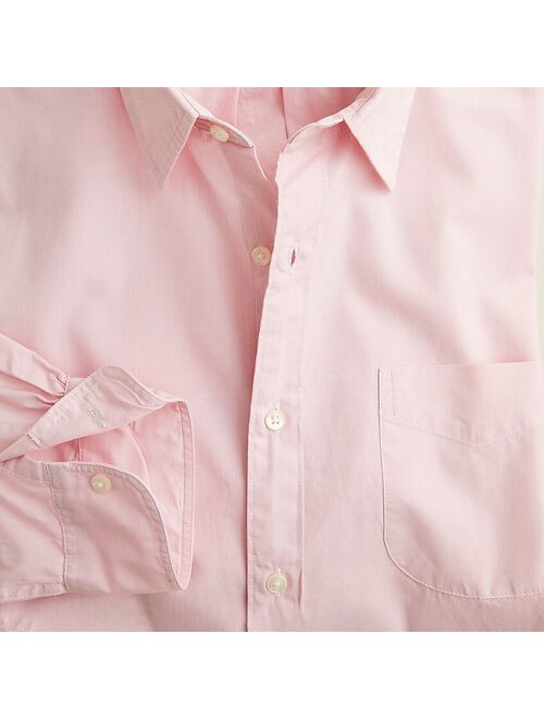 J.Crew Relaxed Secret Wash organic cotton poplin shirt