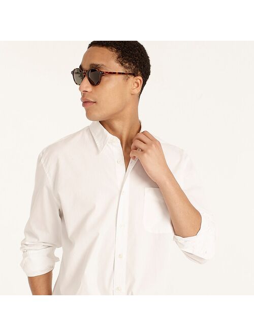 J.Crew Relaxed Secret Wash organic cotton poplin shirt