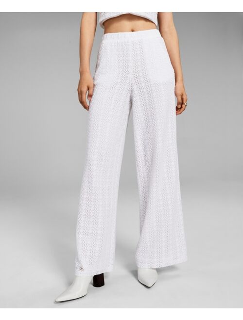 And Now This Crochet Pull-On Pants