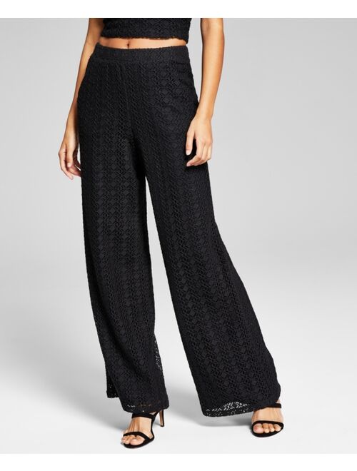 And Now This Crochet Pull-On Pants