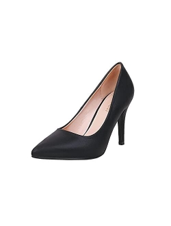 JOYSTRY Women's High Stiletto Heels Pointed Toe Pumps Shoes