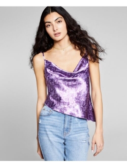 Women's Satin Asymmetrical Camisole