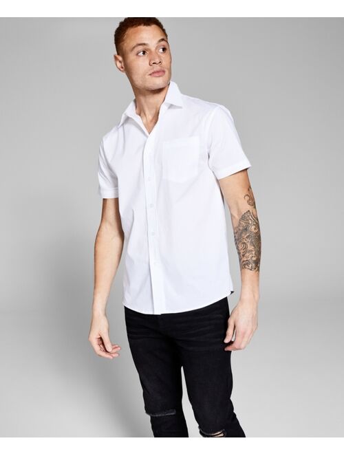 And Now This Men's Short-Sleeve Poplin Shirt