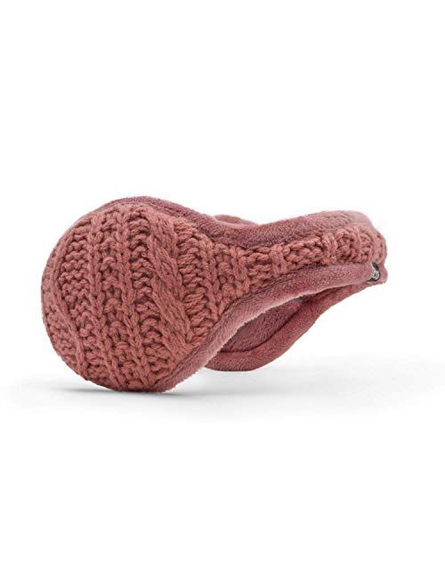 180s Women's Knit Behind-the-Head Fashion Ear Warmer | Premium Winter Earmuffs for Ladies