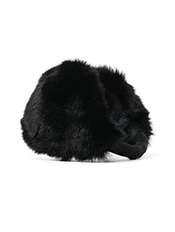 Women's Felicity Faux Fur Winter Ear Warmers | Behind-the-Head Adjustable & Foldable Earmuffs