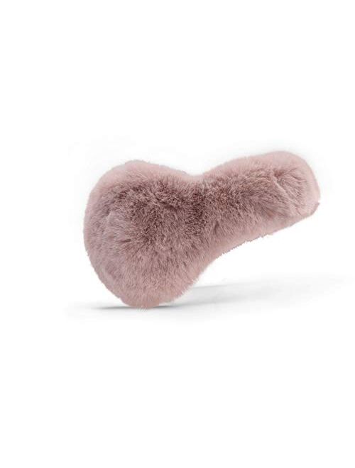 180s Women's Felicity Faux Fur Winter Ear Warmers | Behind-the-Head Adjustable & Foldable Earmuffs