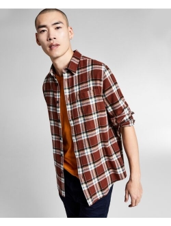 Men's Regular-Fit Plaid Flannel Shirt