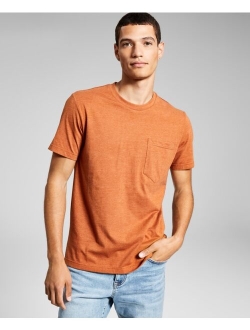 Men's Solid Pocket T-Shirt