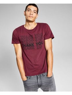 Men's Thank You Graphic T-Shirt