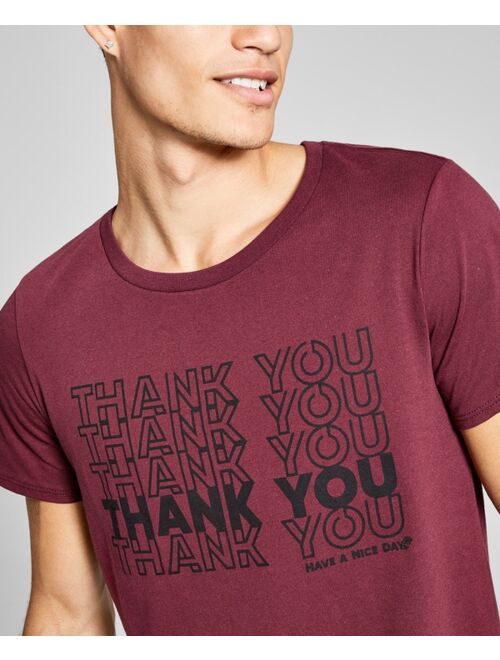 And Now This Men's Thank You Graphic T-Shirt