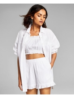 Women's Cotton Oversized Shirt