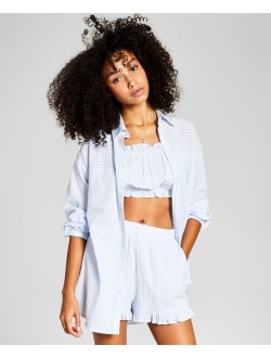 Women's Cotton Oversized Shirt