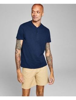 Men's Short-Sleeve Henley