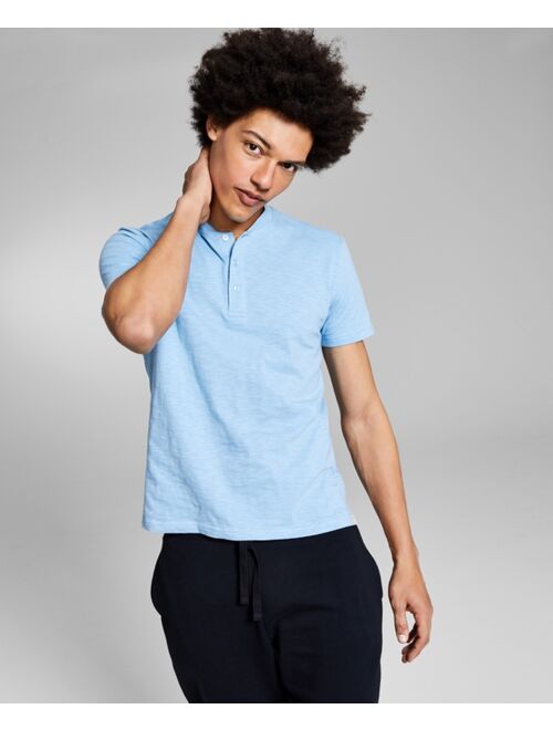 And Now This Men's Short-Sleeve Henley