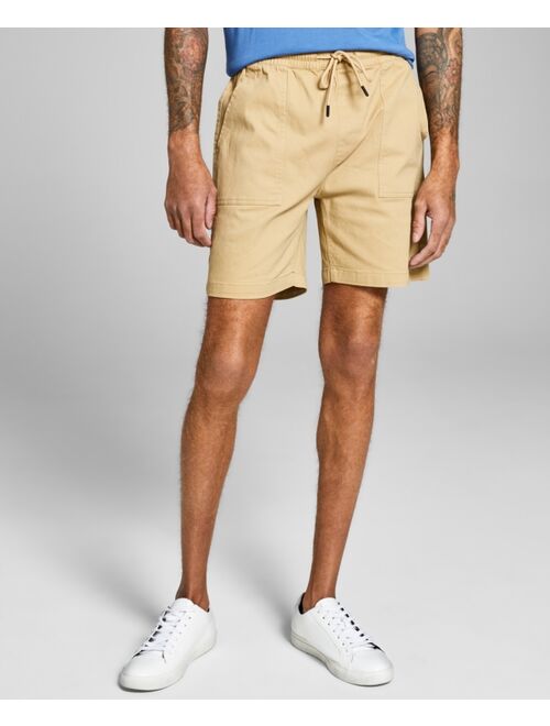 And Now This Men's Stretch Twill Drawstring Shorts