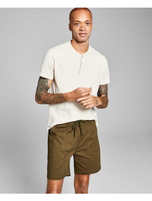 And Now This Men's Stretch Twill Drawstring Shorts