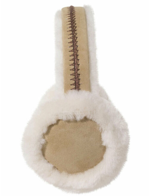 Ugg Women's Sheepskin Embroidery Earmuff (One Size Fits Most)