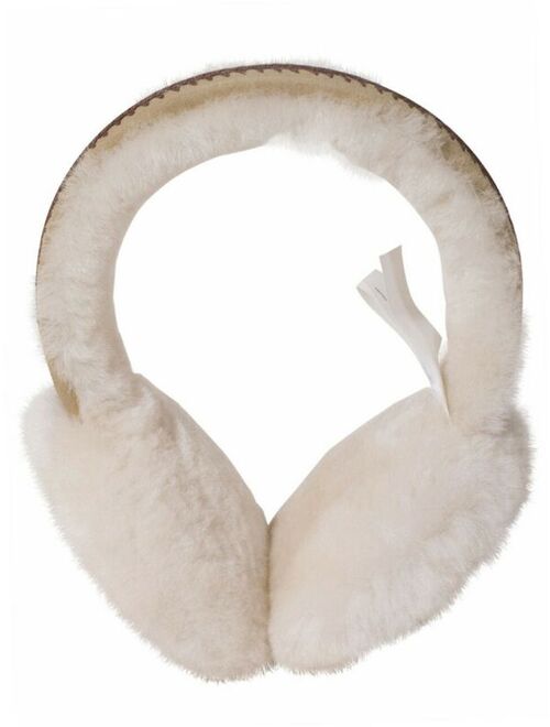 Ugg Women's Sheepskin Embroidery Earmuff (One Size Fits Most)