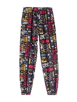 Kids Girls Tie Dye Joggers Comfort Loose Sweatpants High Waist Trouser