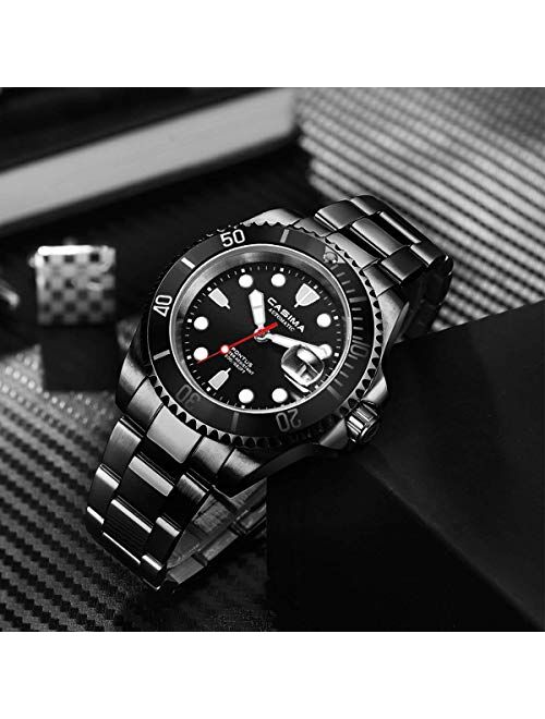 2021 CASIMA Design New 40mm Men Luxury Automatic Mechanical Wrist Watch Men Stainless Steel Waterproof Watch 6916-S5