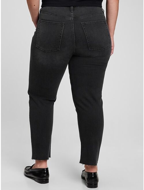 GAP Sky High Rise Cheeky Straight Jeans with Washwell