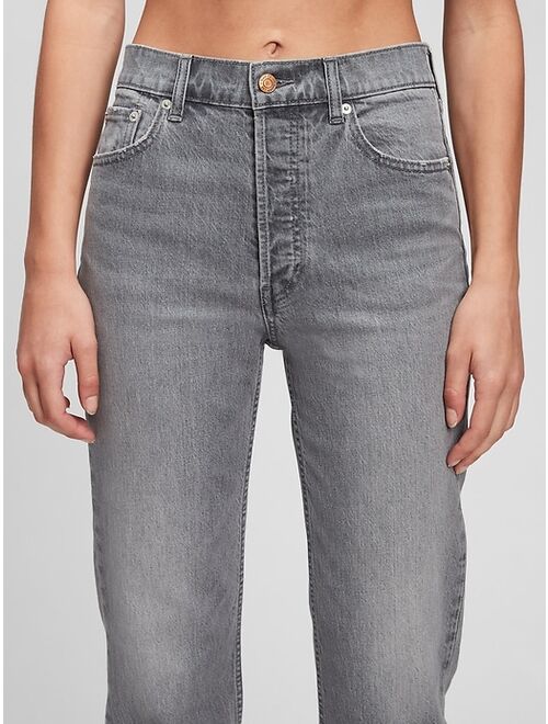 GAP High Rise Cheeky Straight Jeans with Washwell