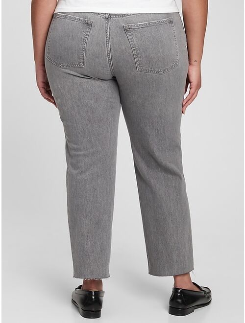 GAP High Rise Cheeky Straight Jeans with Washwell