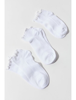 Ruffle Ankle Sock 3-Pack