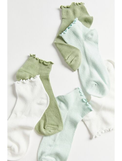 Urban outfitters Ruffle Ankle Sock 3-Pack