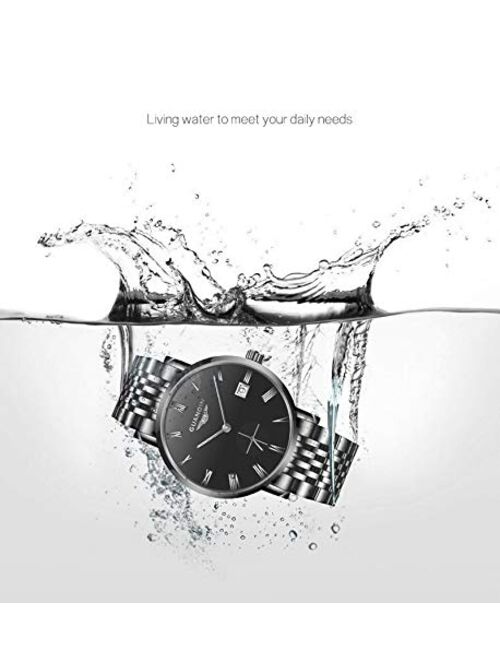 GUANQIN Men's Watches Seagull Movement Tianjin T17R 2019 Business Automatic Date 30M Waterproof Top Brand Ultrathin montre Homme