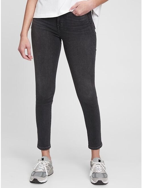 GAP Sky High Rise True Skinny Jeans with Washwell