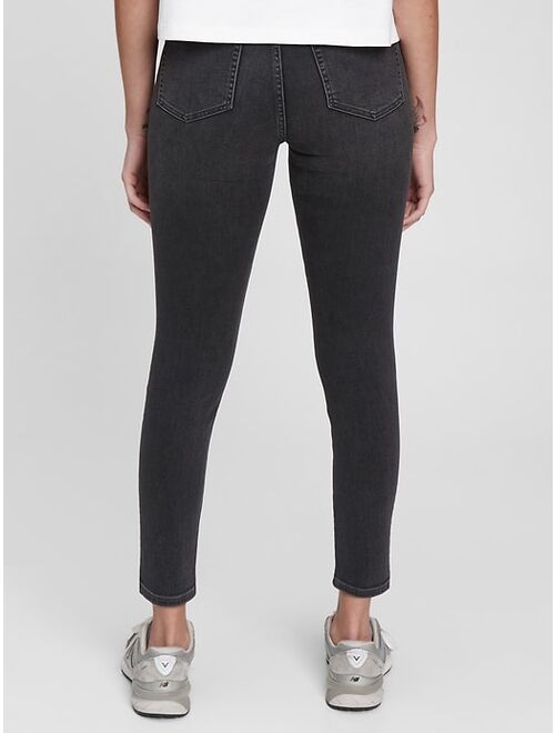 GAP Sky High Rise True Skinny Jeans with Washwell