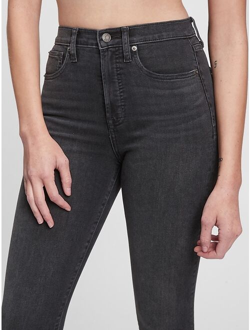 GAP Sky High Rise True Skinny Jeans with Washwell