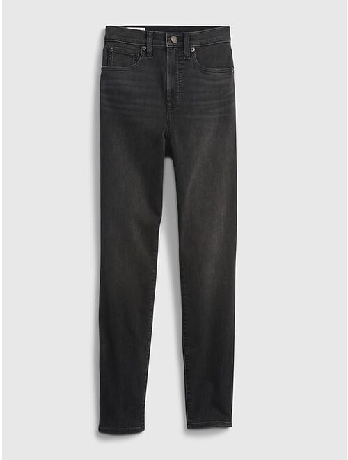 GAP Sky High Rise True Skinny Jeans with Washwell