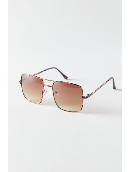 Urban outfitters Maya Square Aviator Sunglasses