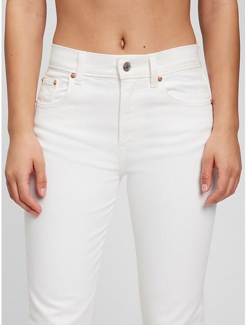 GAP Mid Rise Girlfriend Jeans with Washwell