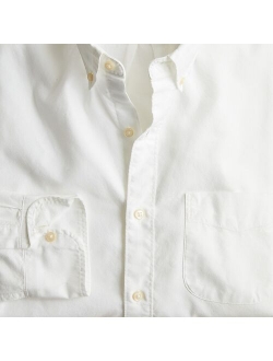 Broken-in organic cotton oxford shirt