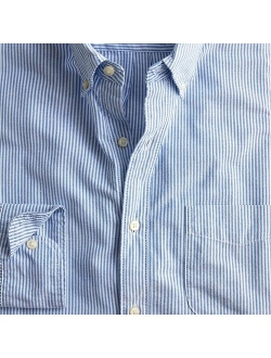 Broken-in organic cotton oxford shirt