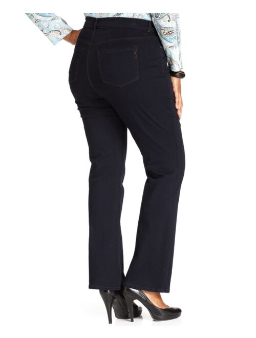 Style & Co Plus & Petite Plus Size Tummy-Control Bootcut Jeans, Created for Macy's