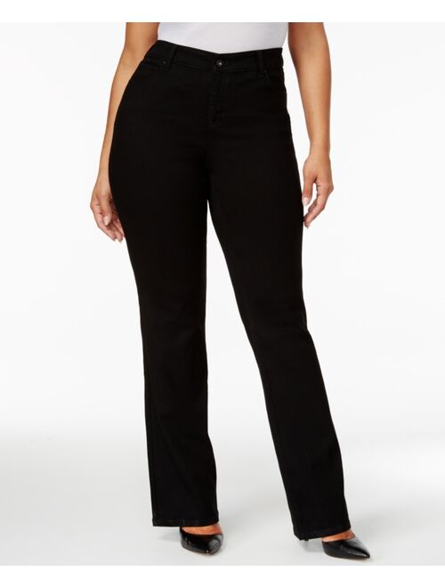 Style & Co Plus & Petite Plus Size Tummy-Control Bootcut Jeans, Created for Macy's