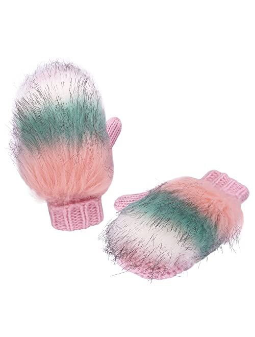 Gifts Treat Girls Unicorn Earmuffs And Gloves Set